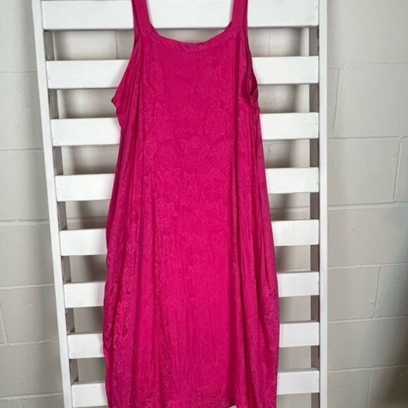 BALENCIAGA NEW Jacquard Pink Oversized Slip Dress Size 2 MSRP $1650 - Picture 12 of 13